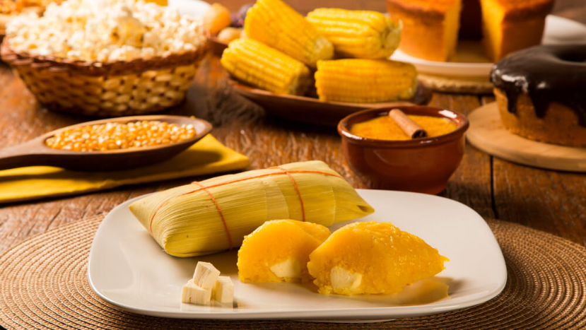 Comidas típicas feitas com milho